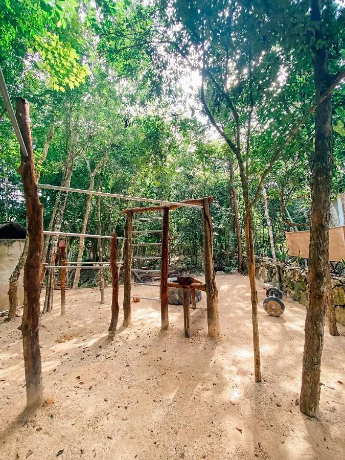 El Mexico Jungle Camping  Puerto Morelos
